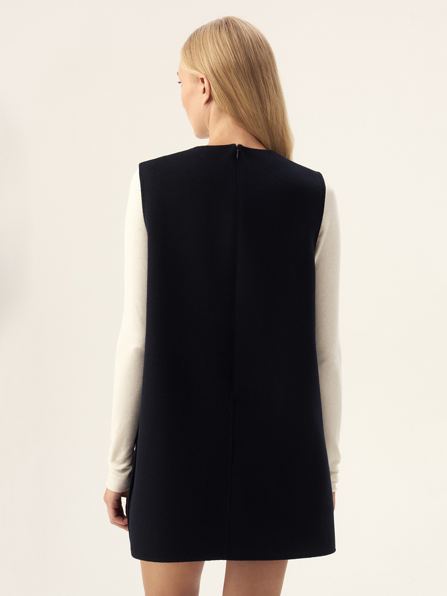 Жилетка из шерсти мериноса