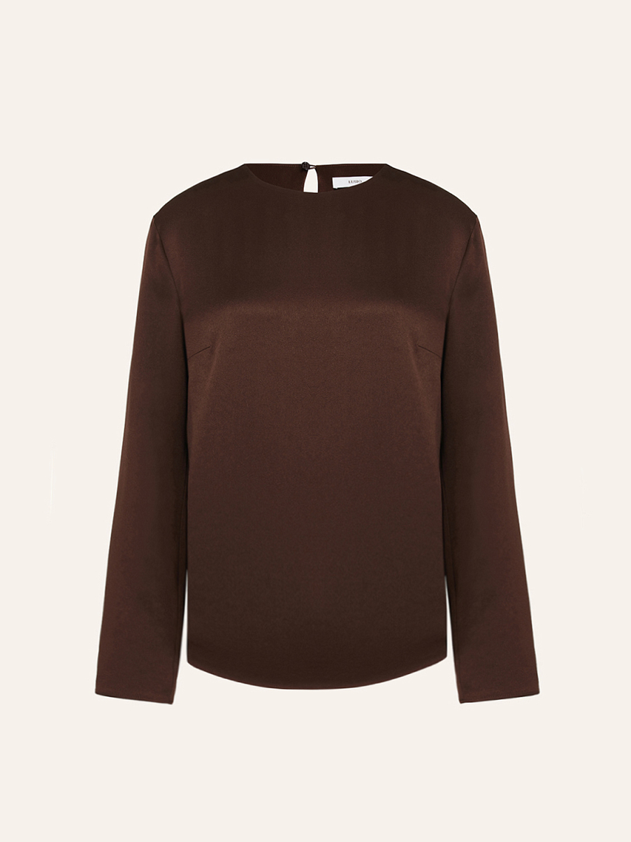Блуза с длинным рукавом