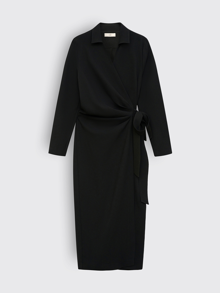 Платье с запахом