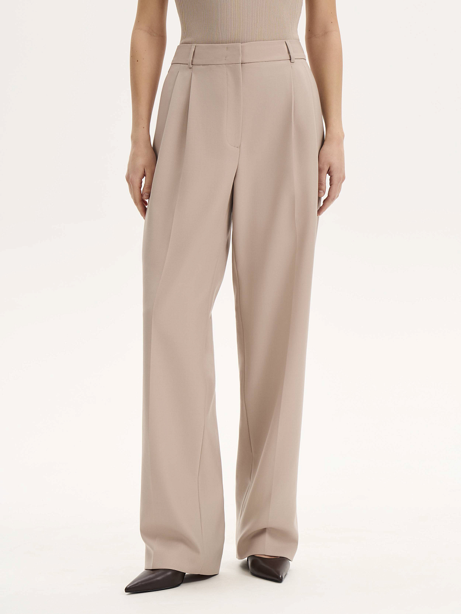 Брюки из шерсти