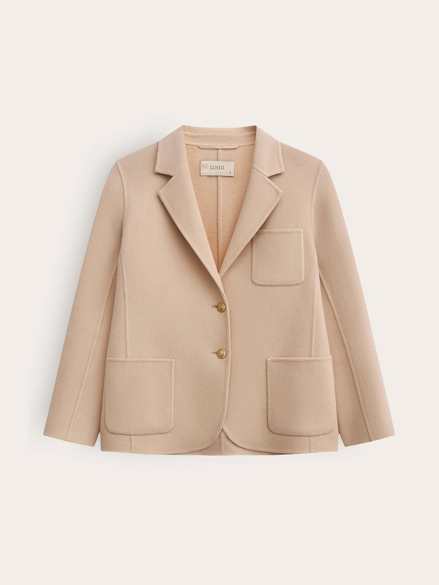 Жакет из кашемира и шерсти мериноса