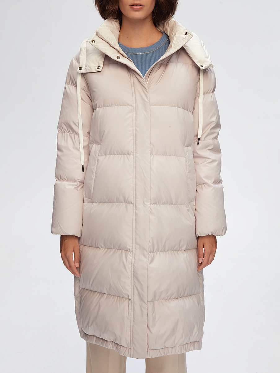 Пуховик с наполнителем из пуха и пера