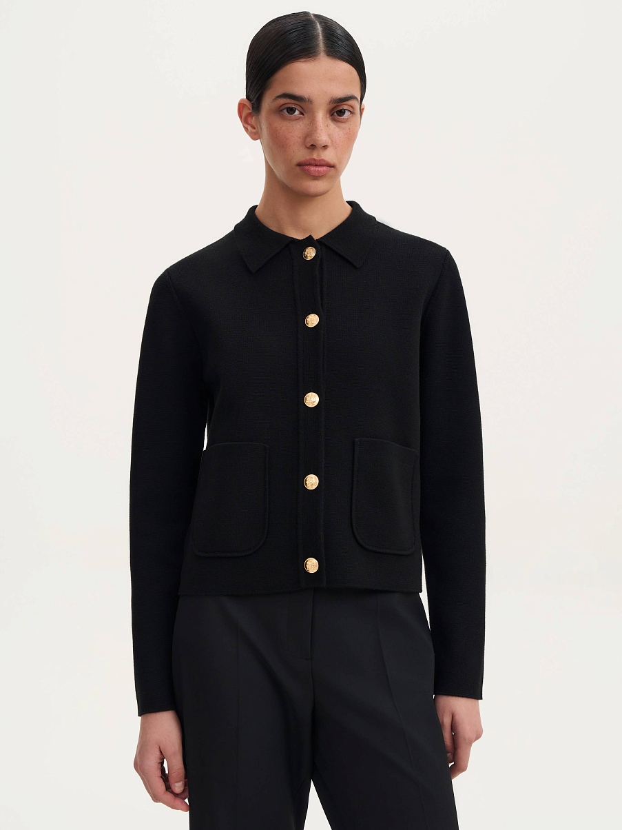 Жакет трикотажный