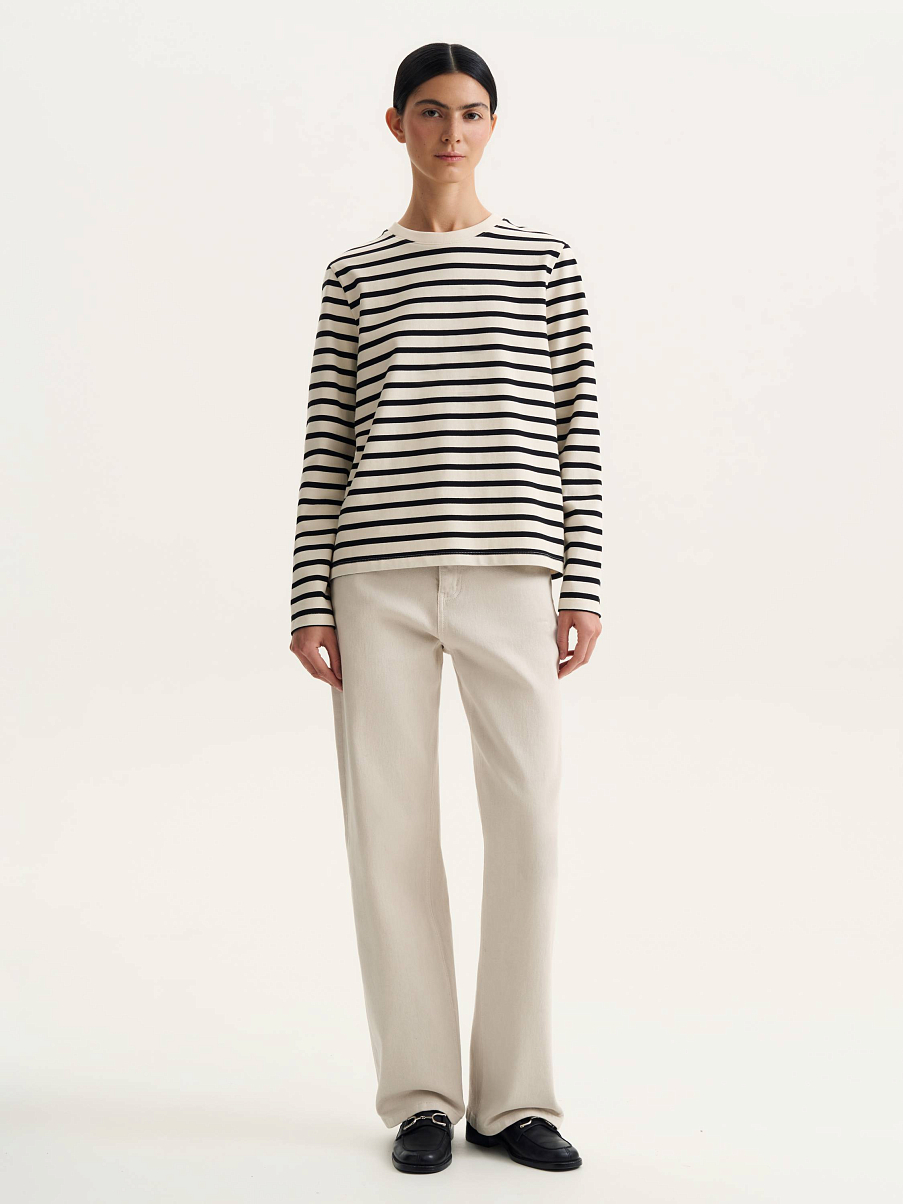 Лонгслив из хлопка