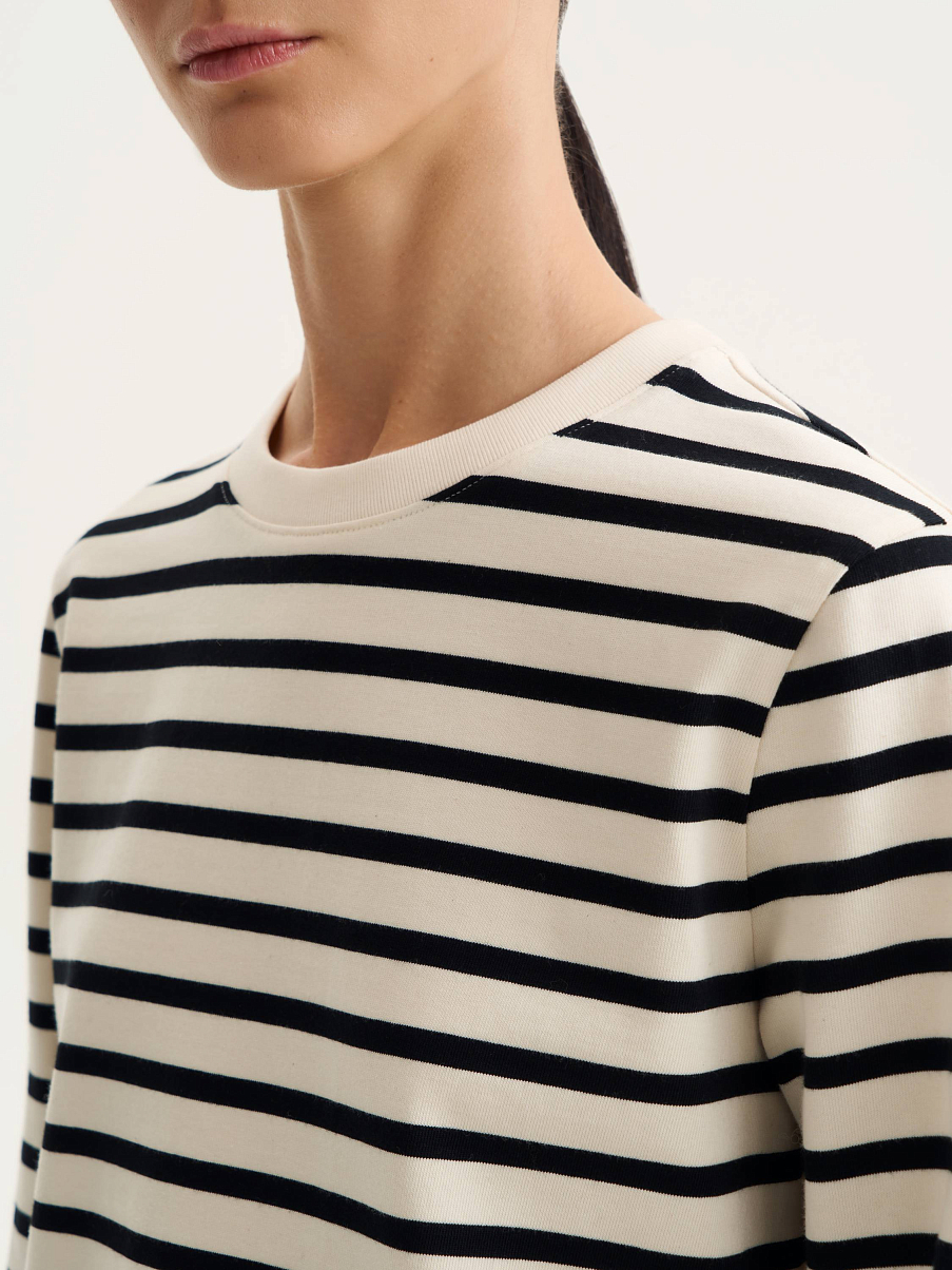 Лонгслив из хлопка