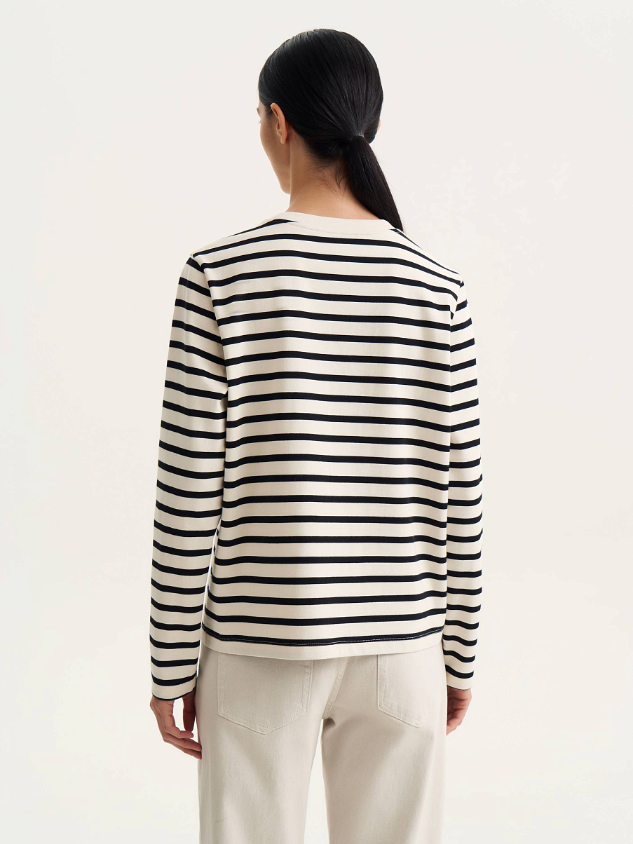 Лонгслив из хлопка