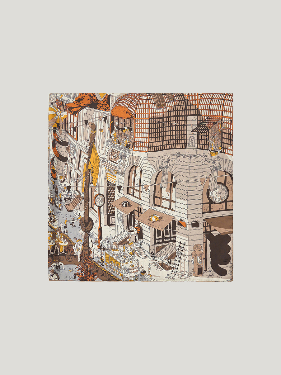 Платок из шелка