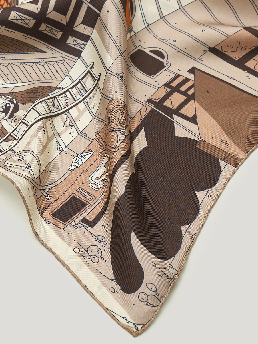 Платок из шелка