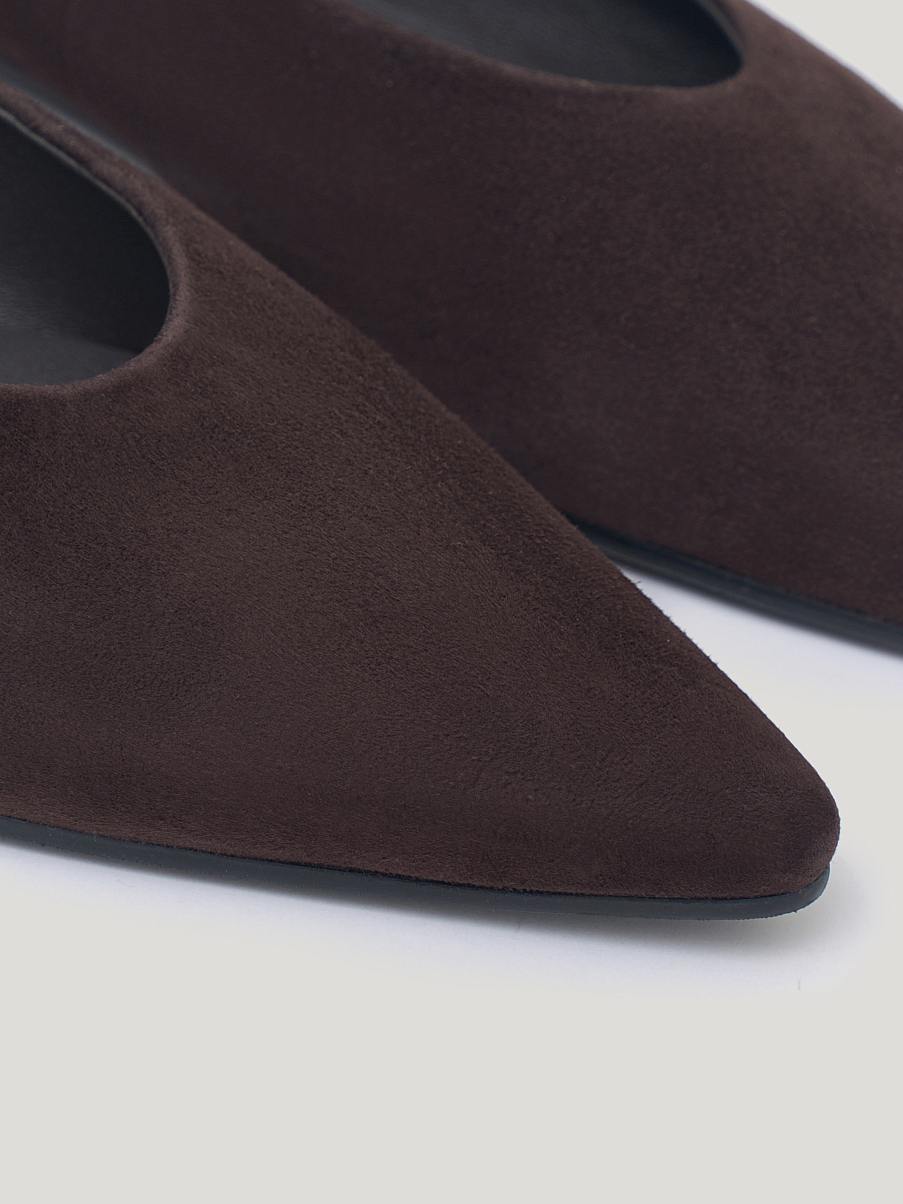 Туфли из замши