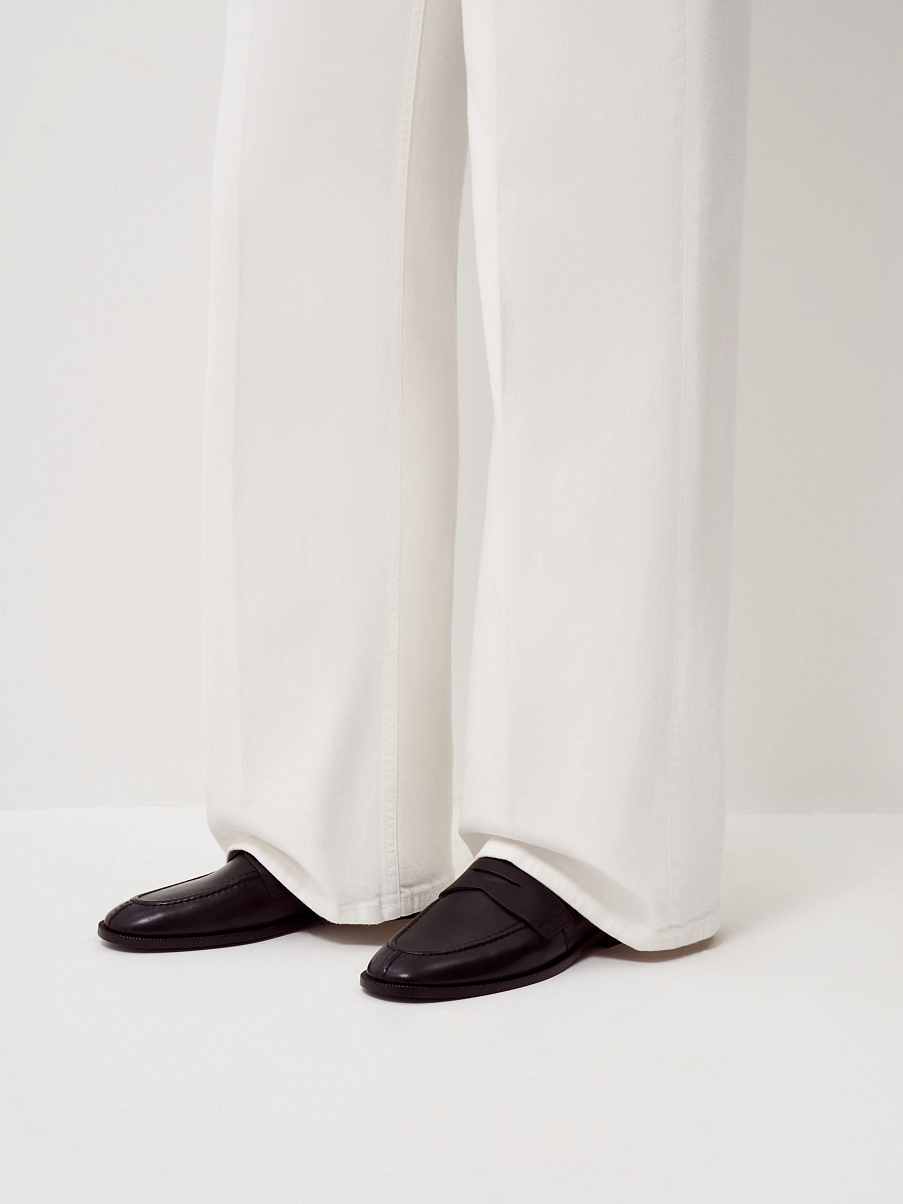 Лоферы из натуральной кожи