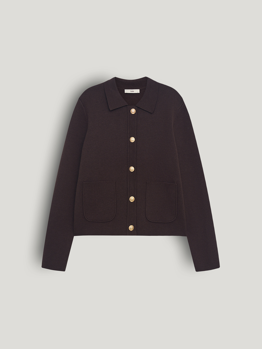 Жакет трикотажный