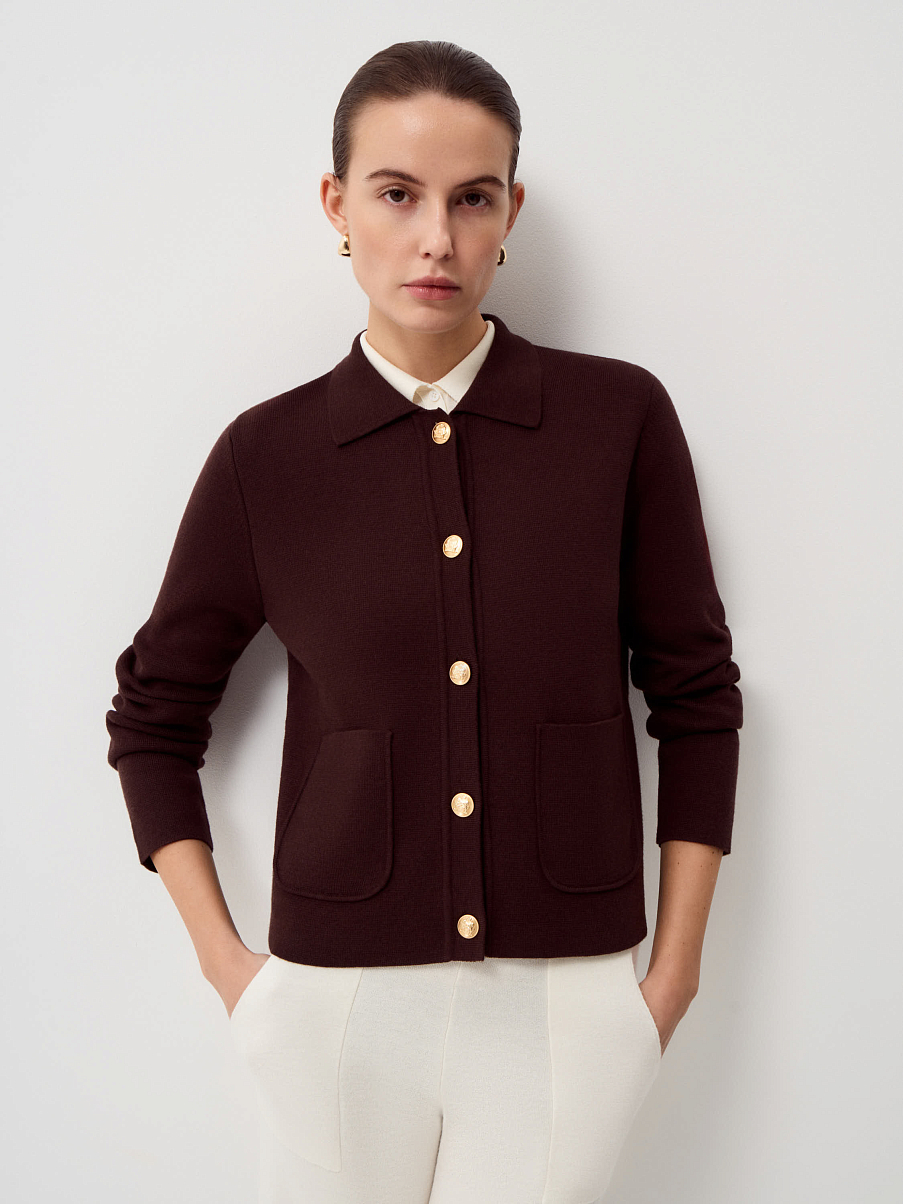 Жакет трикотажный