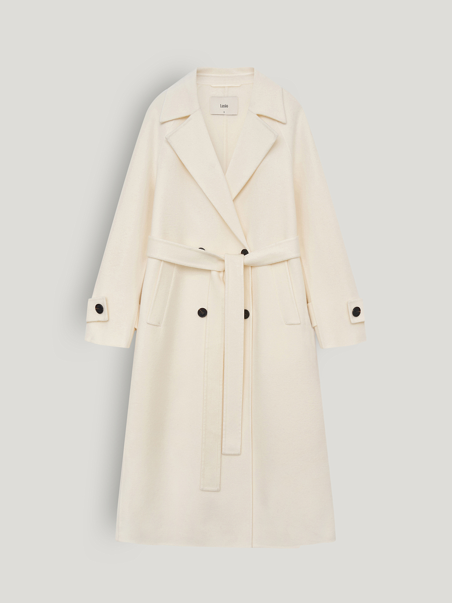 Пальто из шерсти мериноса