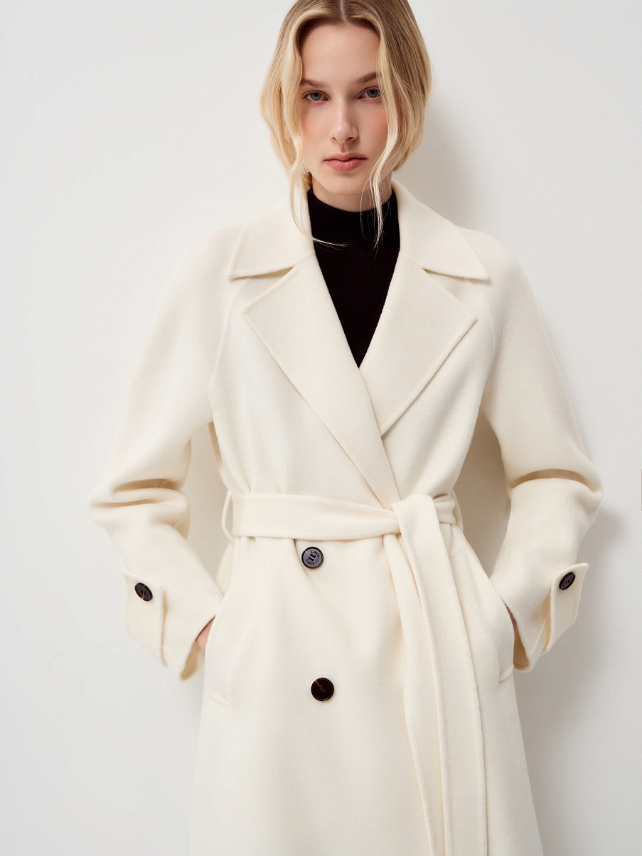 Пальто из шерсти мериноса