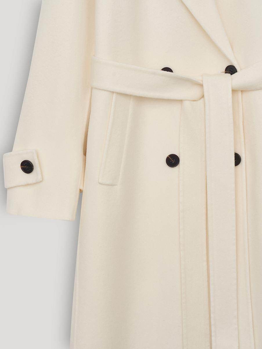 Пальто из шерсти мериноса