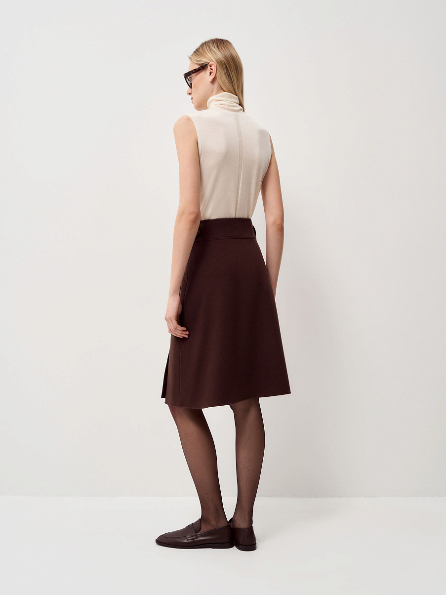 Юбка из шерсти