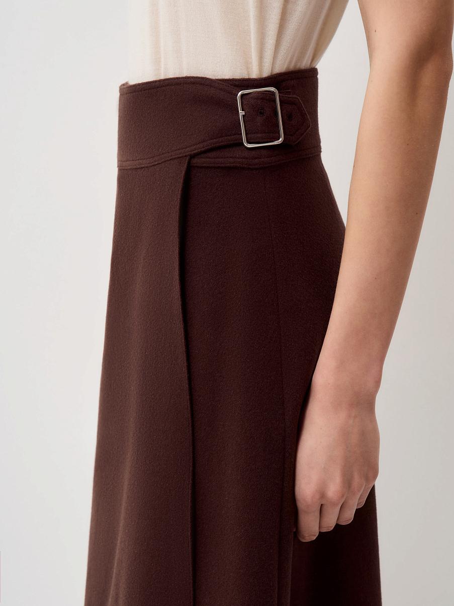 Юбка из шерсти