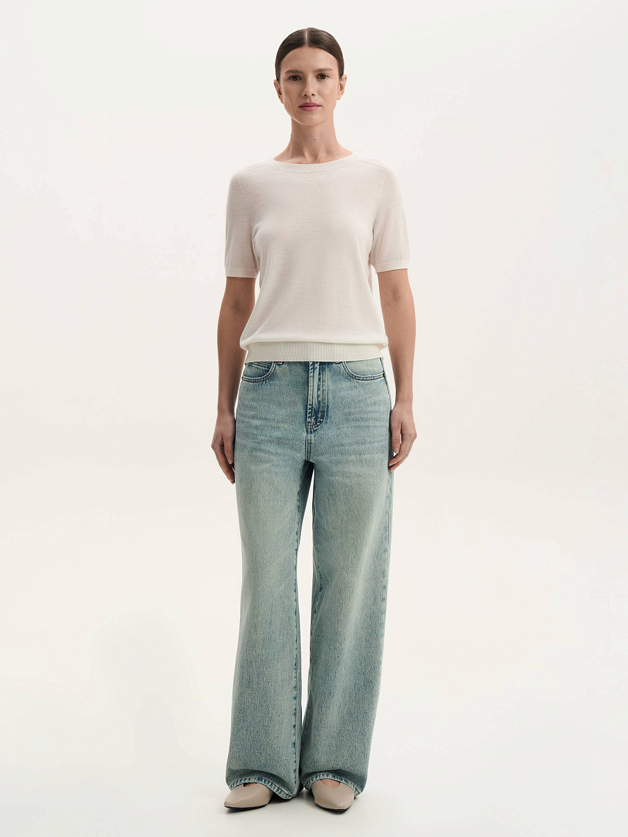 Топ из шерсти мериноса