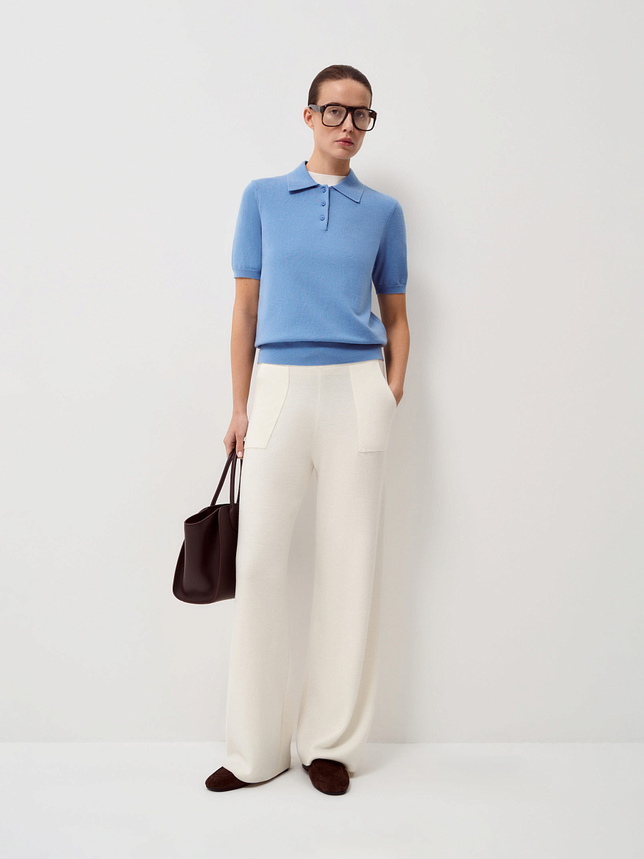 Поло из шерсти мериноса