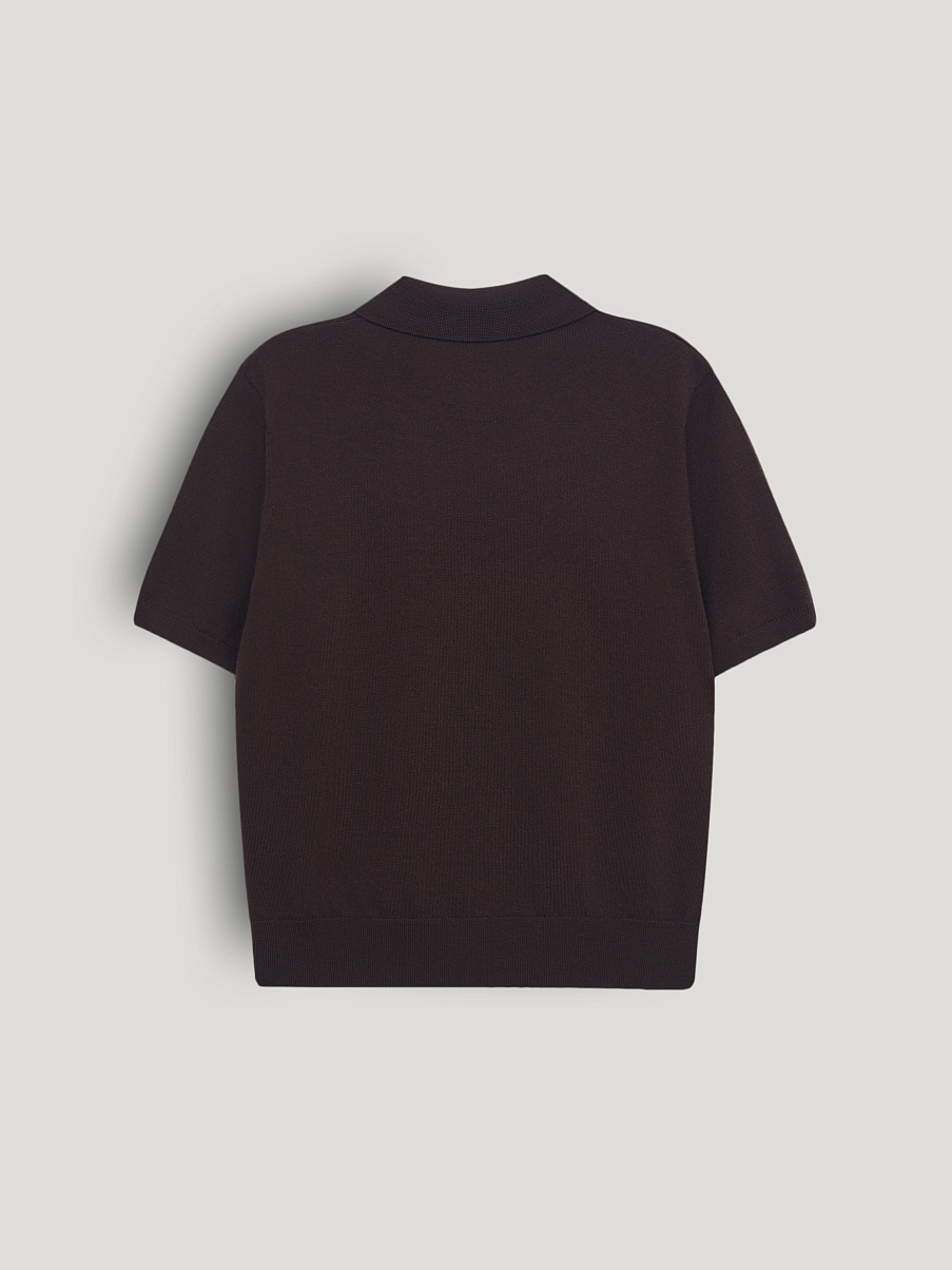 Поло из шерсти мериноса