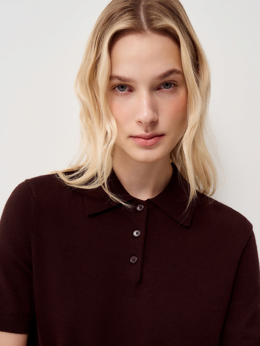 Поло из шерсти мериноса