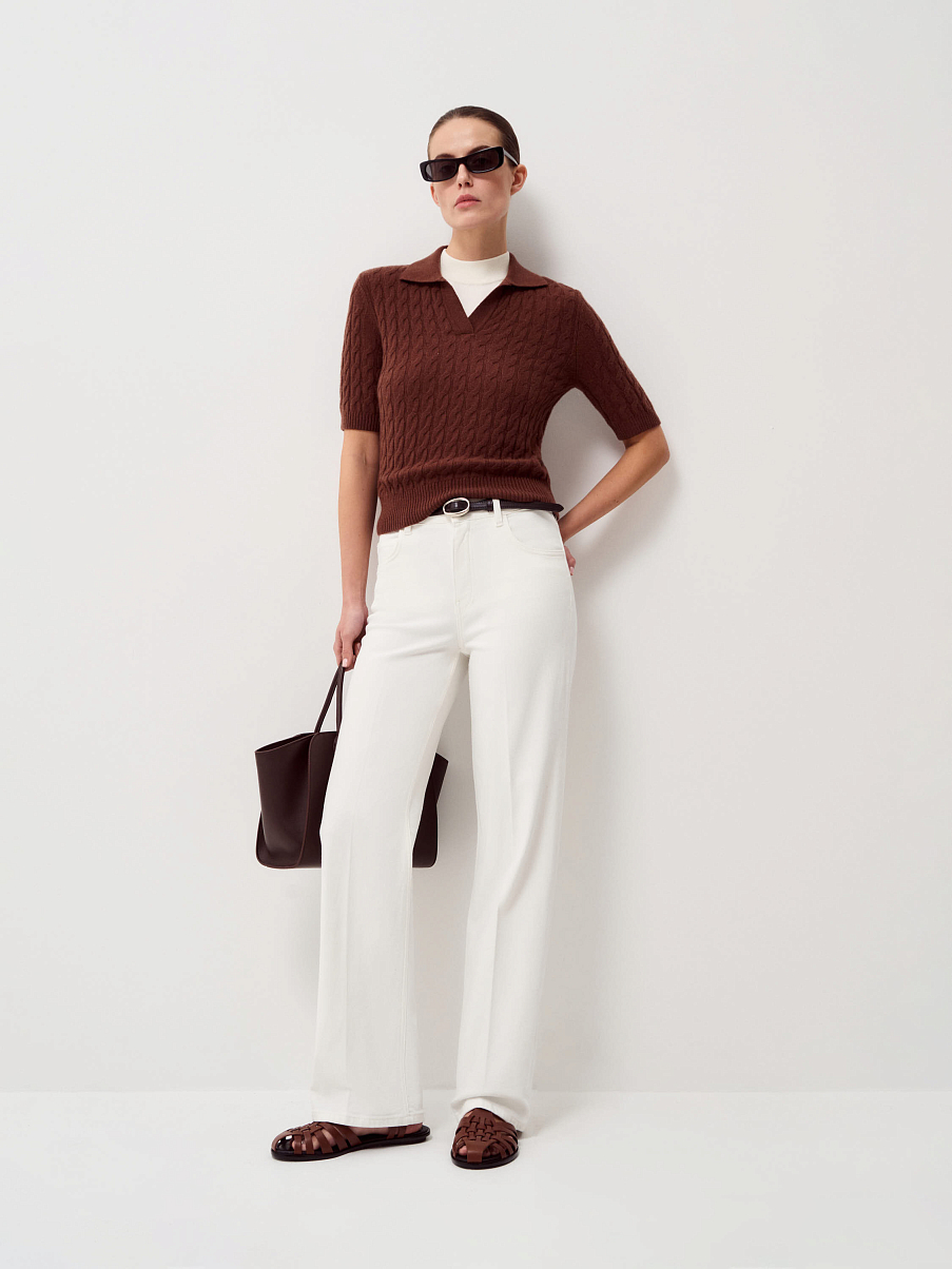 Топ из мериноса и кашемира