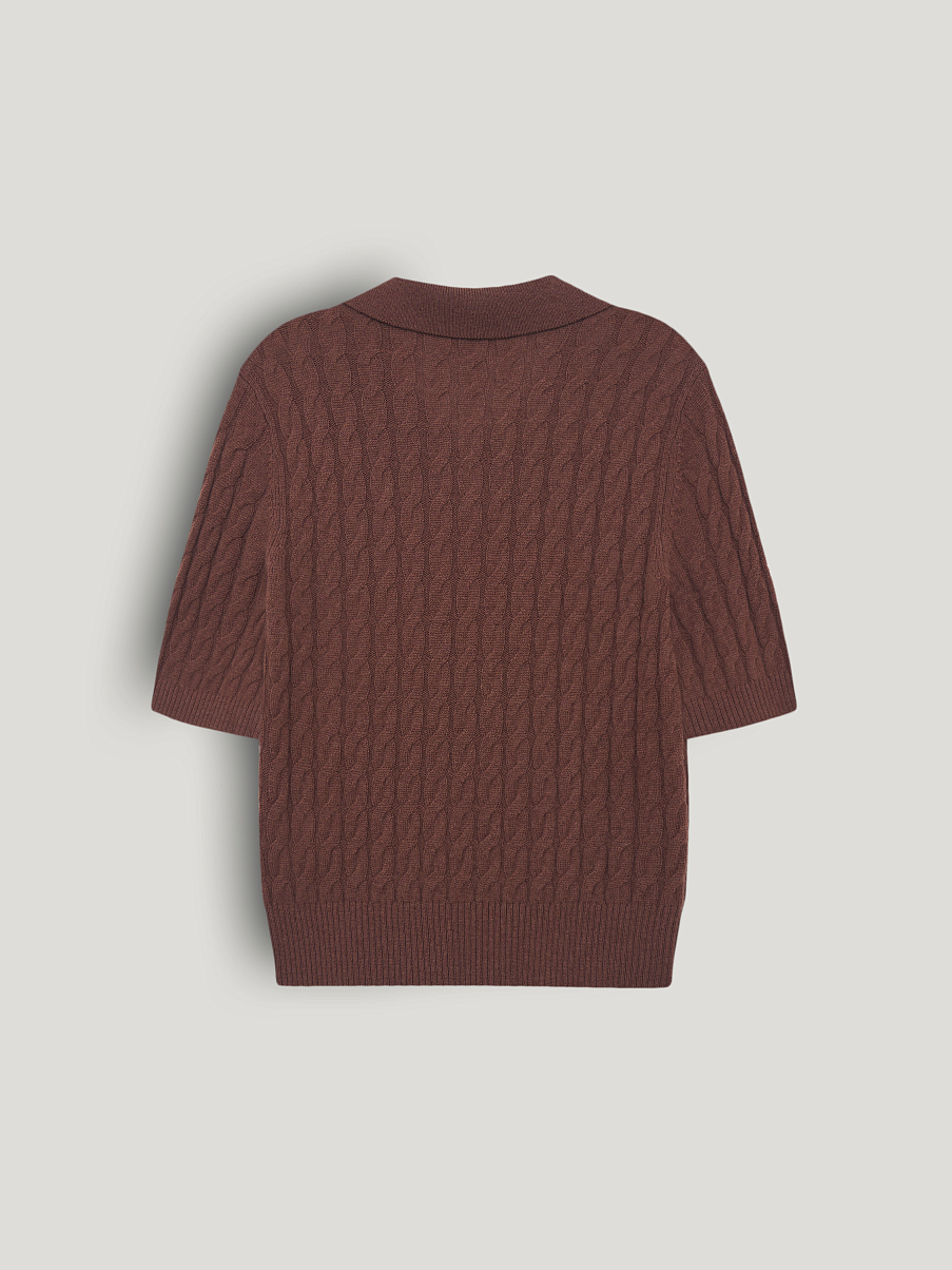 Топ из мериноса и кашемира