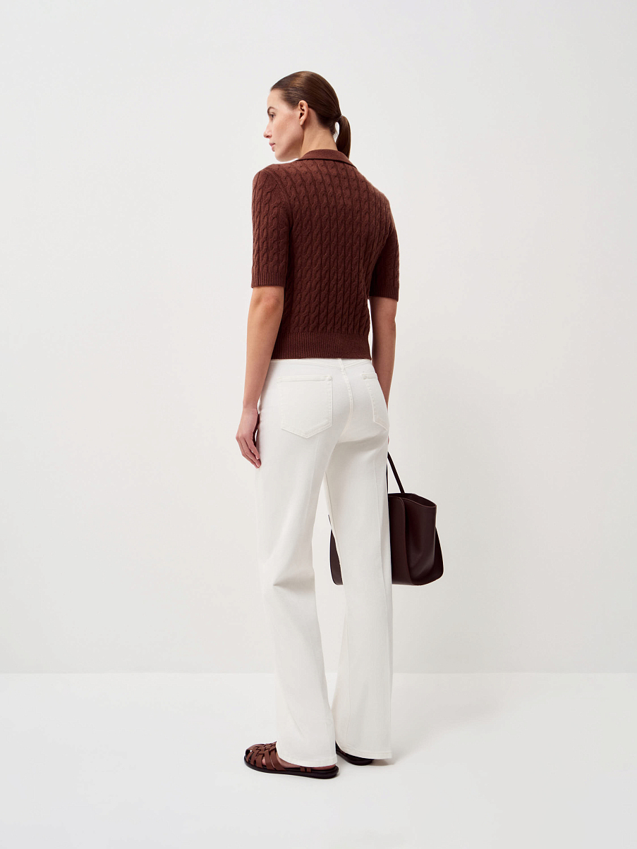 Топ из мериноса и кашемира