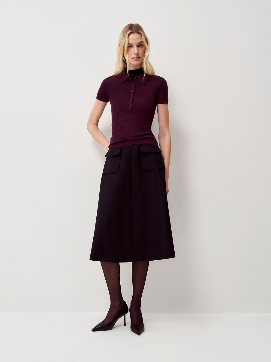 Топ из шерсти