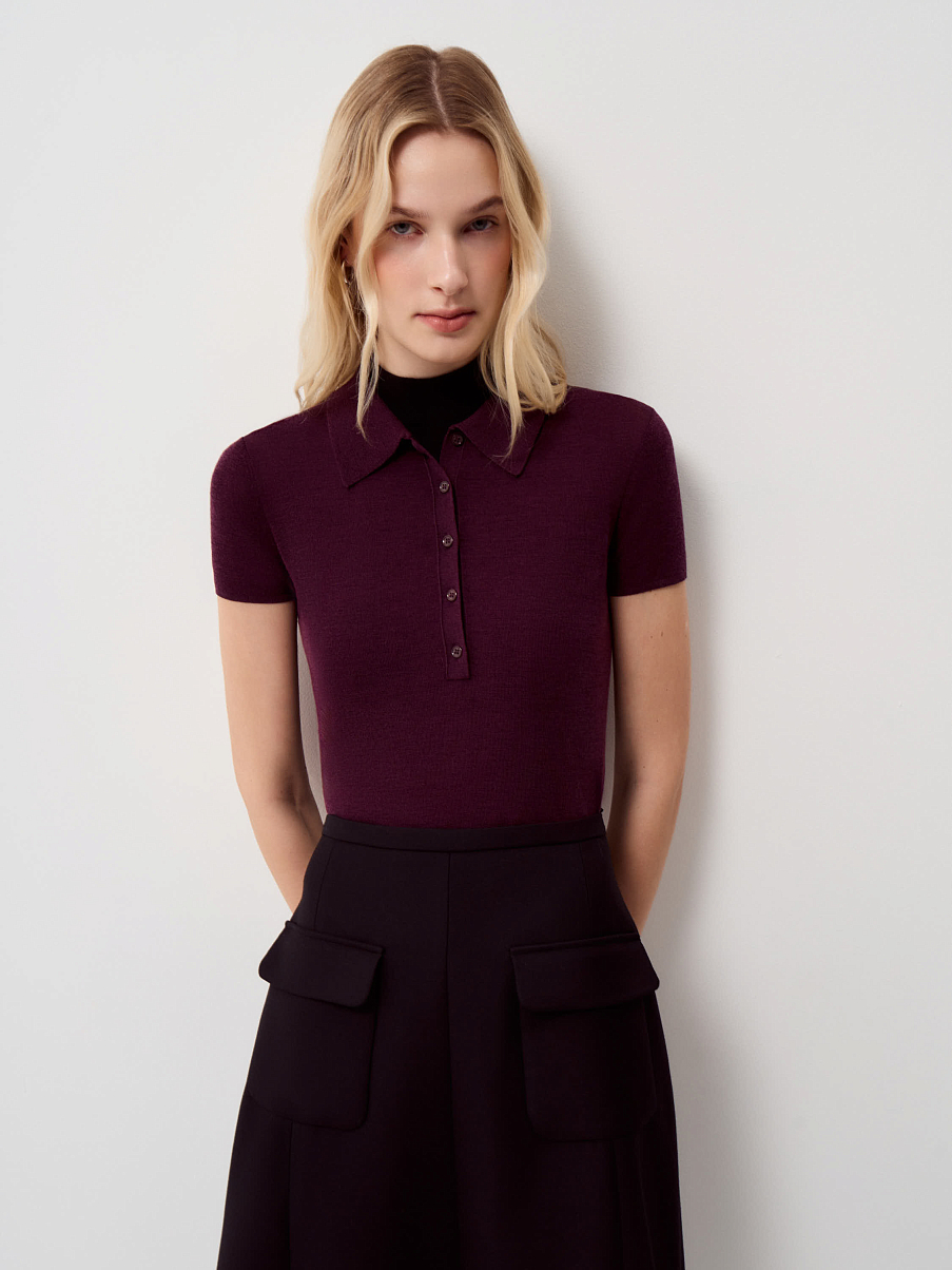 Топ из шерсти