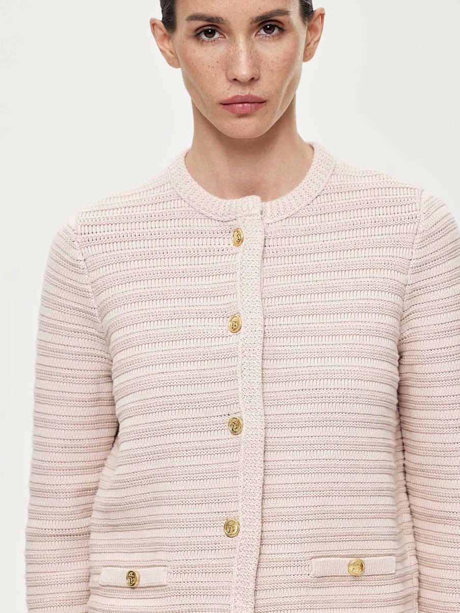 Трикотажный кардиган из хлопка