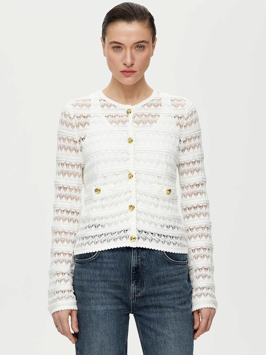 Кардиган вязаный