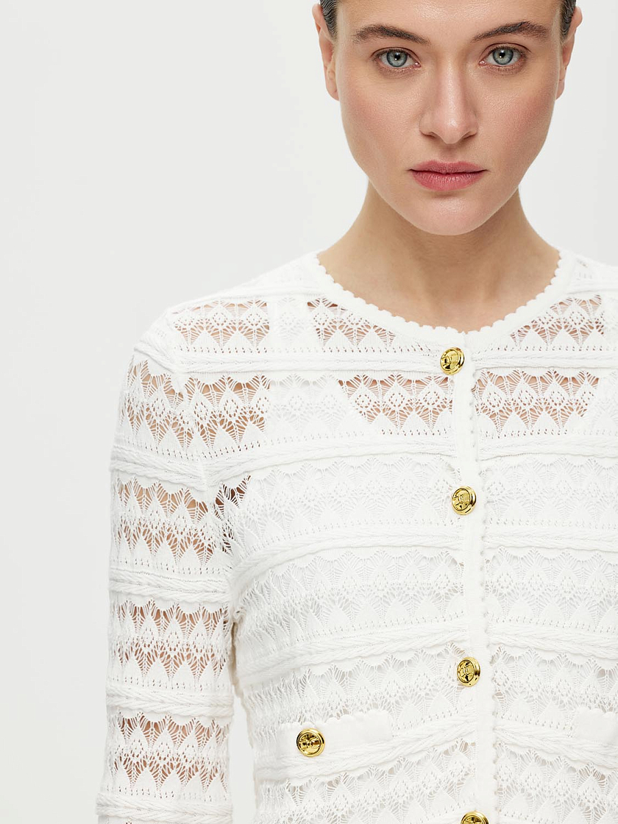 Кардиган вязаный