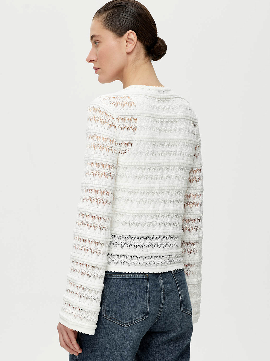 Кардиган вязаный