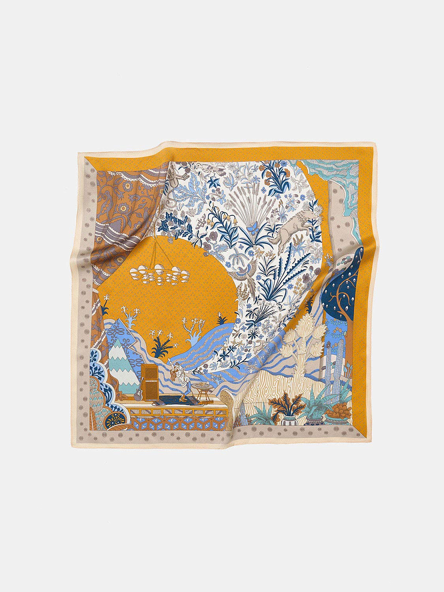 Платок из натурального шелка