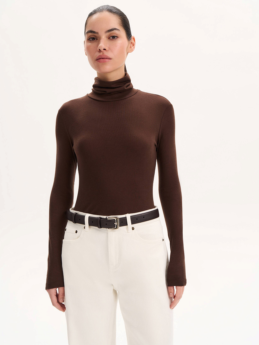 Водолазка с шерстью