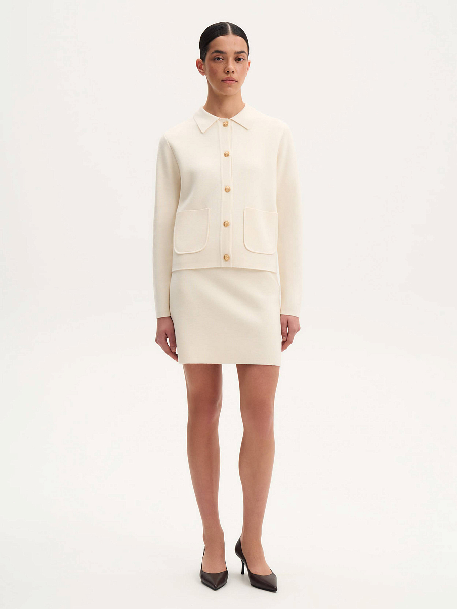 Юбка мини из хлопка