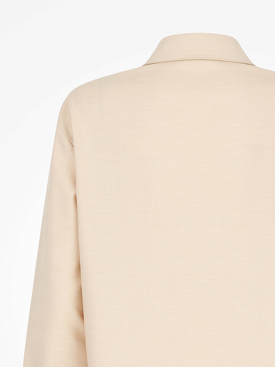 Рубашка свободного кроя с нагрудными карманами