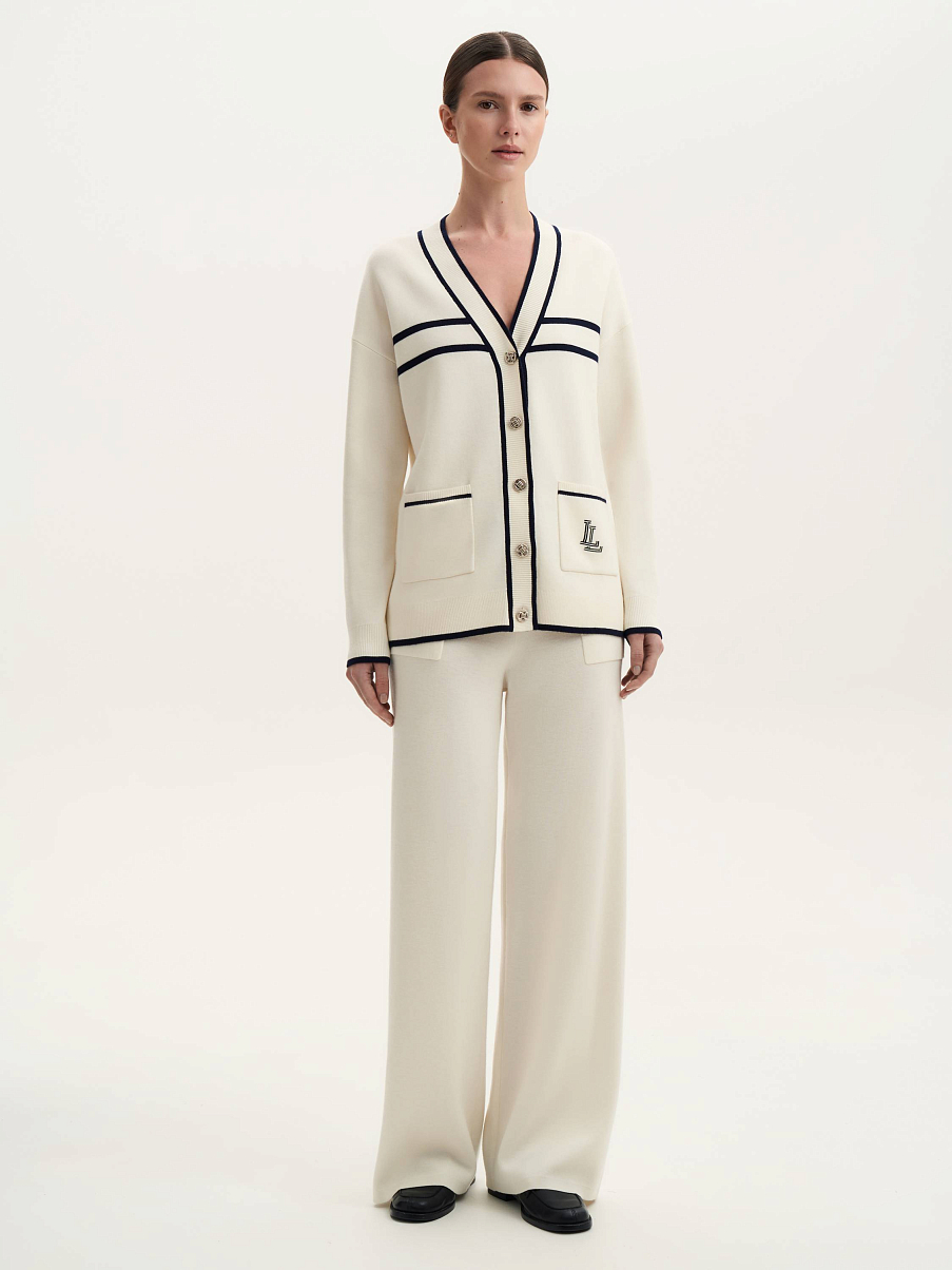 Кардиган с шерстью мериноса