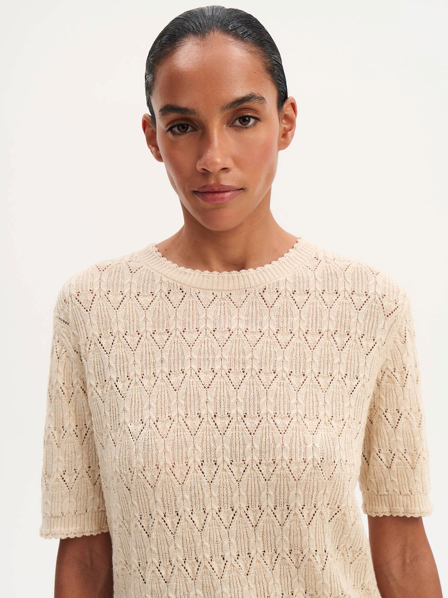 Топ из шерсти мериноса