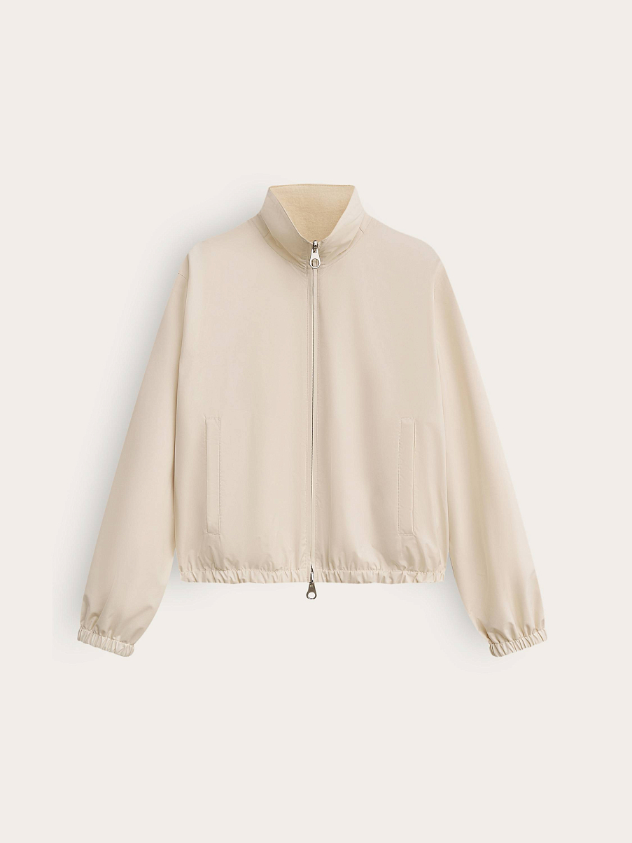 Бомбер с подкладкой из шерсти