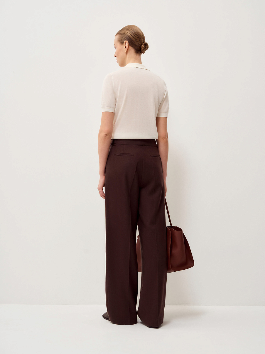 Брюки из шерсти