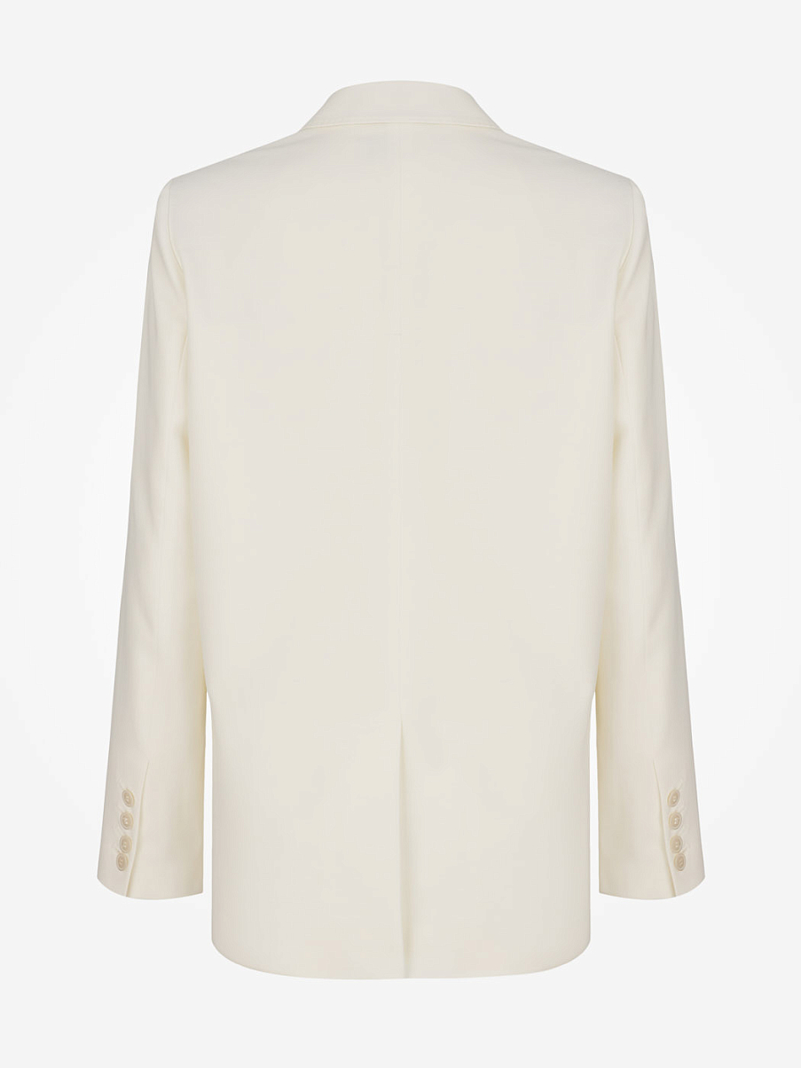 Двубортный жакет оверсайз