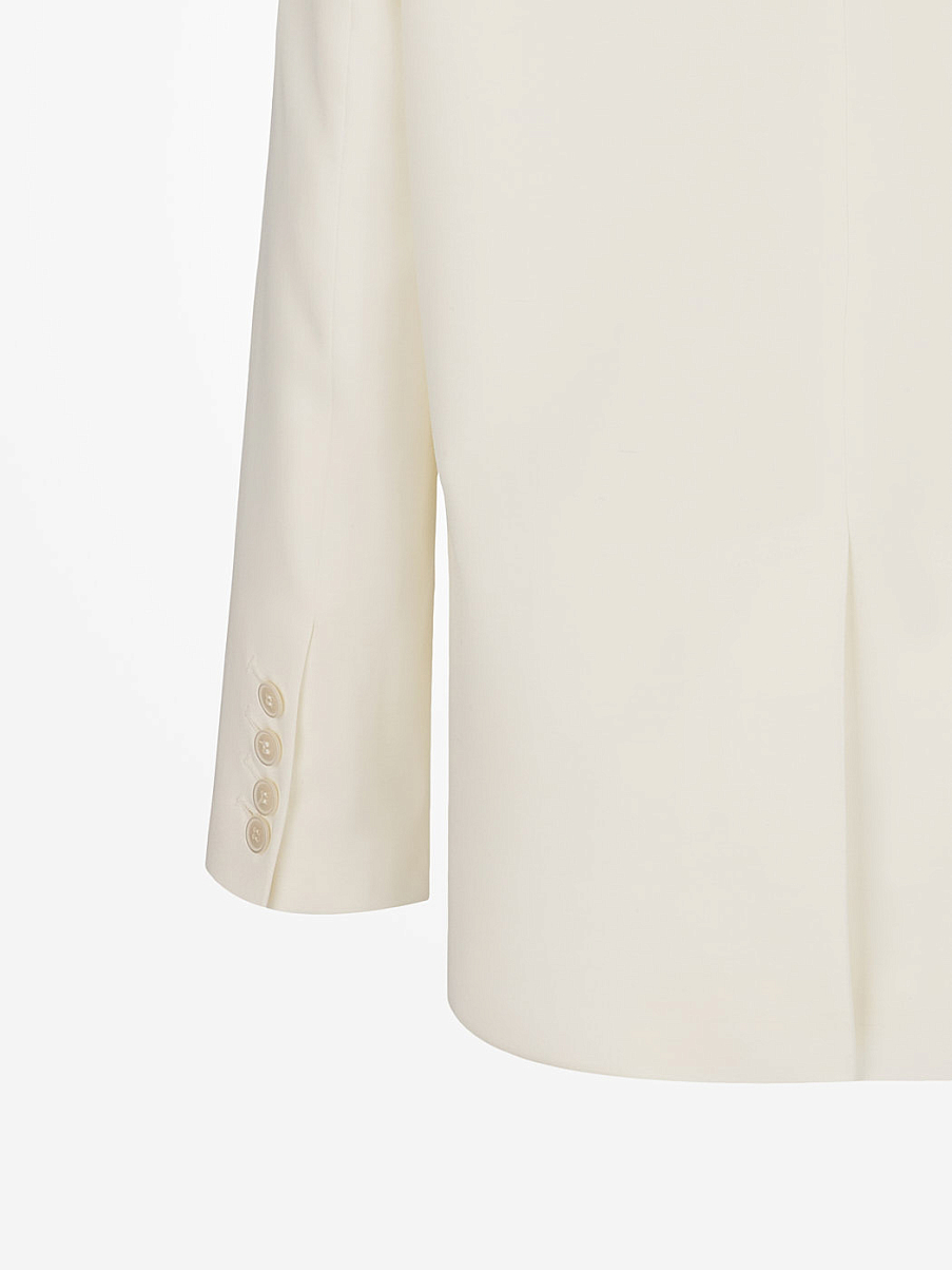 Двубортный жакет оверсайз