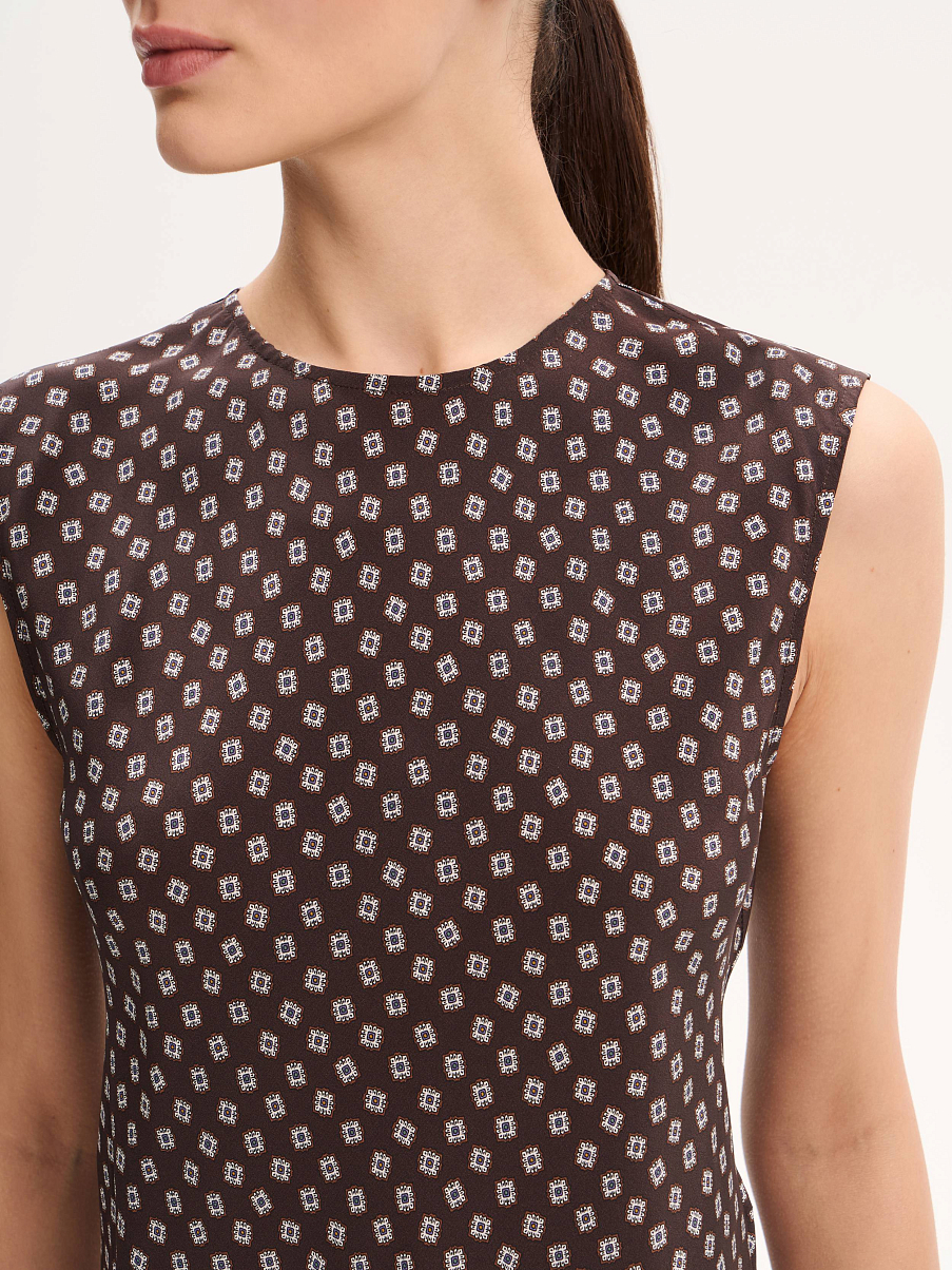 Платье из шелка