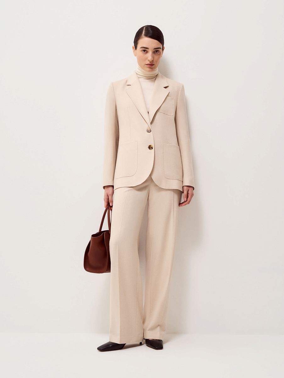 Жакет из шерсти с кашемиром