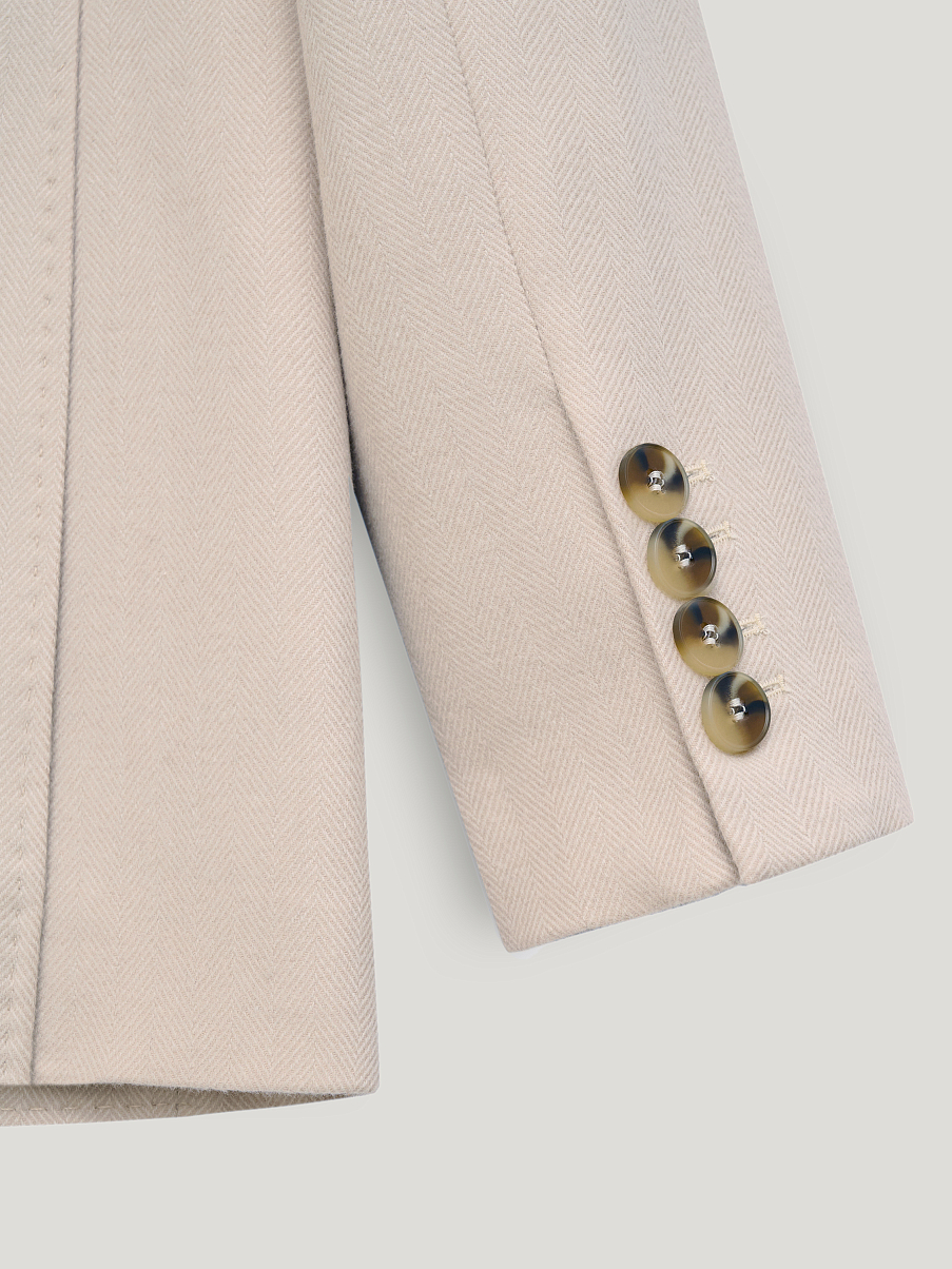 Жакет из шерсти с кашемиром