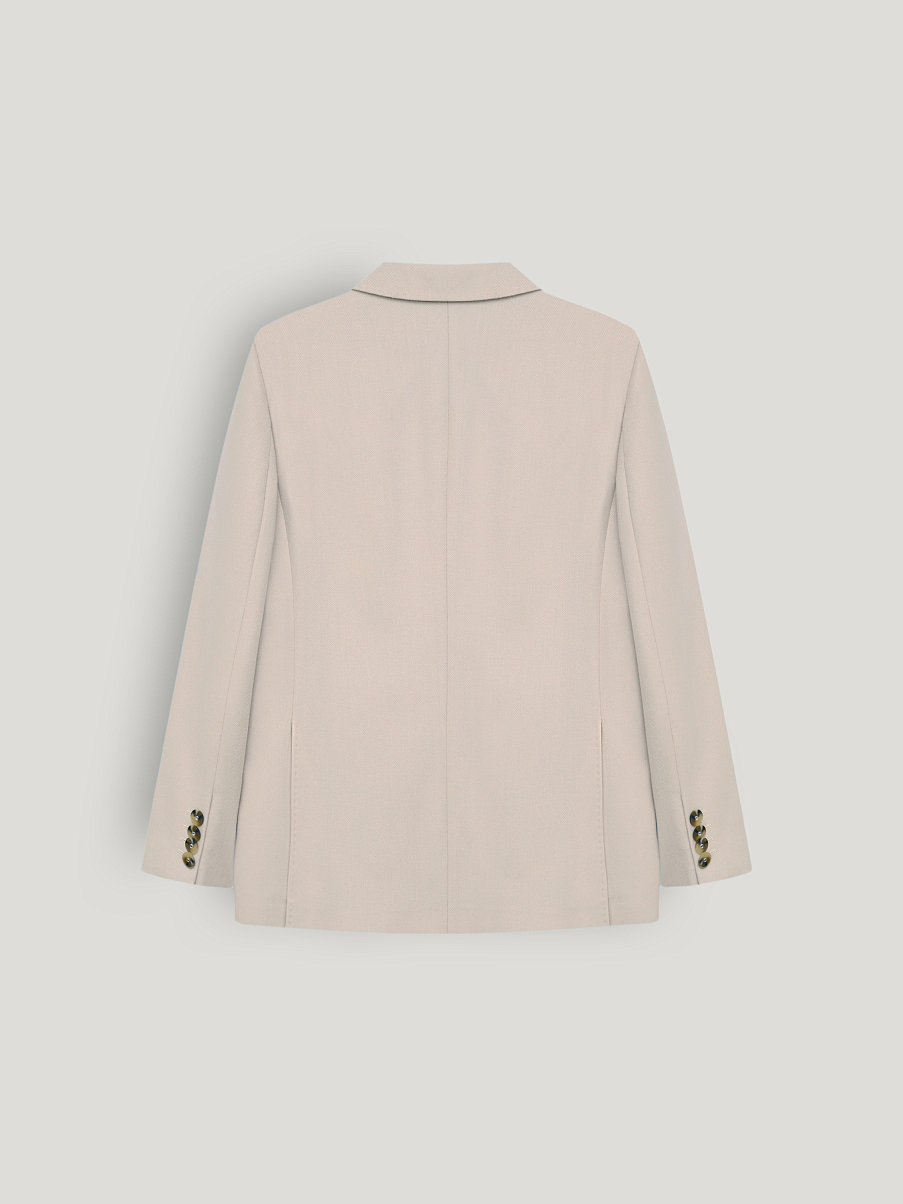 Жакет из шерсти с кашемиром