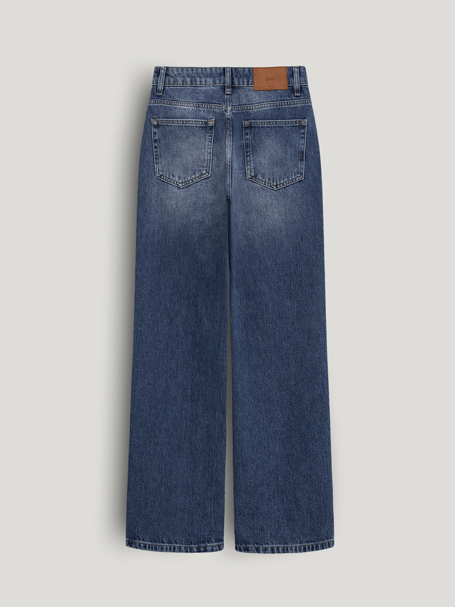 Джинсы прямые