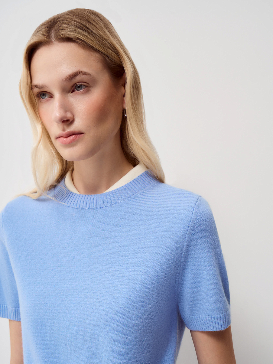 Топ из кашемира и шерсти